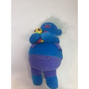(Retired) Trolls 2016 Biggie Mr Dinkles Plush Stuffed Animal Toy 14" Color: Blue
